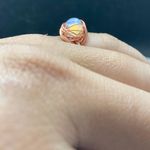 Handmade Opalite wired stainless steel Ring - size 4.5 Photo 4