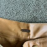 Free People  Faux Leather A-Line Mini Skirt Photo 4