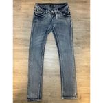 Montana West Montana Embellished Jewel Y2k Low Rise Womens Jeans Size 5/6 Photo 2