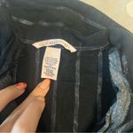 Victoria's Secret  Black Striped Pajama Top Photo 3