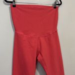 Beyond Yoga  Beyond The Bump Maternity Leggings Space Dye Coral Pink Size XL Photo 1