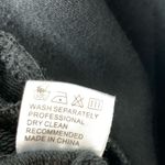 SheIn Female Figure Outline Long Sleeve Hoodie Black White Cotton Blend Small Photo 6