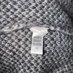 Chico's  Gray Black Patterned Knit Cardigan Sweater Women S‎ Mohair Blend CHIC Photo 4