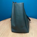 Marni Green Leather Tote Extra Large Carryall Travel Bag Photo 3