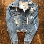 Ross Cropped Denim Jacket Photo 0