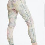 Fabletics  Define Powerhold High-Waisted 7/8 Leggings Pastel Marble Print Size Sm Photo 1