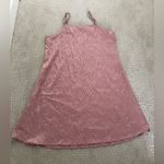 None Pink Leopard Print Spaghetti Strap Nightgown Dress Size Small Loungewear Sexy Photo 4