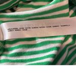 Denim & Flower  Ricky Singh Green White Striped Lucky  M Semi Fitted Tee T-Shirt Photo 7