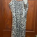 Lucy Paris  Chic Black and Cream Strappy Dress Size Medium Photo 6