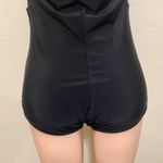 Speedo  booty short like woman bathing suit halter tie around neck size XL black Photo 4
