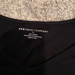 New York and Company Long Sleeve top with sparkle Black Size XL Photo 2