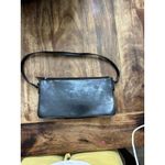 Esprit Women's Black Patent Leather Shoulder Bag Y2K 90s 2000s purse Photo 4