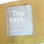 Aritzia Tna Cozy AF Joggers Women’s Size XS Gold Mustard Fleece Pull On Tapered Photo 10