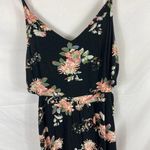 American Eagle Floral Print Jumpsuit Size Medium Photo 2