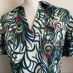 Lilly Pulitzer • Apple Tickle Me Fancy Peacock Pattern Dress Photo 2