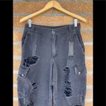 Carmar LF High Waisted Baggy Grinded Cargo Joggers size 12/29 Gray Photo 4