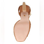 Veronica Beard  Women's Fletcher Suede Platform Strappy Heels in Brown Size 9 Photo 8