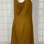 Pret a Porter Suits camel Brown sleeveless Sheath Dress Size 12 Photo 5