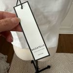 Bagatelle NWT  White Large Bow Crop Top Rhinestone Straps 8 Photo 7