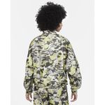 Nike * Womens Green Floral Camo Jacket Lg Full Zip Athletic Athleisure CZ8184-325 Photo 2