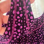 Lucy Work Out Top Size Medium Purple Flowers Yoga CrossFit Cardio Athlete C5 Photo 6