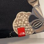 The North Face Women's  Ruched Black Cami Tank Top Floral Iconic Logo Size Small Photo 3