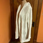 Nicole Miller Artelier Cozy Cream Hooded Women's Sweater Photo 5