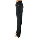 ZARA  Women's Black Mid Rise Relaxed Fit Stretch Casual Straight Denim Jeans Sz 6 Photo 1