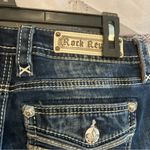 Rock Revival Lam Mid-Rise Straight Sz 28 distressed Photo 9