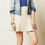 Anthropologie Maeve Lucaya Stripe Swing Skirt Photo 0