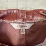Candie's  Pink Velvet Choker Tank top in Size S Photo 10