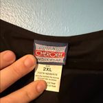 Authentic Cherokee Workwear Cherokee Scrub Top Classic Black Women's Top Photo 4