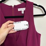 Dress the Population NWT Catalina Dress in Dark Magenta - Size M Photo 5