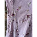 Dolls Kill Sugar Thrillz Sz XS Baby Floral Mini Dress Coquette Sweetheart Lace Pink Photo 2