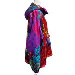 Obermeyer Vintage Neon Floral Ski/Snowboard Anorak Jacket Size Medium Photo 2