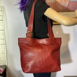 Coach Vintage Red Leather Soho Lafayette Tote Shoulder Bag Made In US W Tag 4140 Photo 10