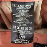 BLANK NYC Chelsea Pink Faux Leather High Rise Straight Leg Pants Size 29 Photo 6