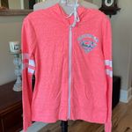 DC Comics Superman Jacket Bright Coral Comfy Hooded Zip New Photo 12