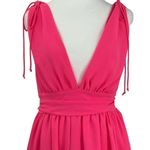 Lucy in the Sky Dress Ysabel Chiffon Dress in Hot Pink- M Photo 2