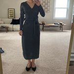 ZARA knit wrap dress. S Photo 6