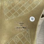 Donald J Pliner Freea‎ Sandals Women's 9 Platform Knot Slide Beige Casual Shoes Tan Photo 8