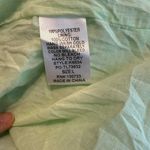 Umgee  Mini Dress Sz LG Green Ruffled Flutter Sleeve & Collar Spring Wedding Photo 5