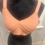 Knix 3 Peach Comfort Wirefree Bra Seamless Sports Lounge Everyday Orange Size undefined Photo 0