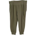 Athleta  Green Salutation Cargo Jogger Pants Size 3X Photo 1
