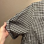 Woman Within Women’s 2X Black Gingham Short Sleeve Button Down Shirt Photo 6