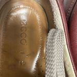 Ecco Women's Chase Leather Lace Up Fashion Sneaker Shoes Maroon Size 10 Photo 6