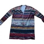 Emory park  midi cardigan in grunge stripe rainbow one-size Photo 2