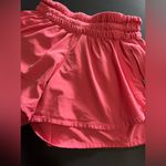Lululemon  Track That Running Shorts Lip Gloss Women’s Sz 4 EUC Photo 1