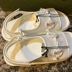 Gucci  Horsebit Flatform Sandal White size 40 Photo 4