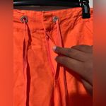 Ashley Stewart  Linen Capri Pants Orange Size 14 Photo 1